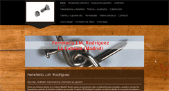 Desktop Screenshot of ferreteriajmr.es